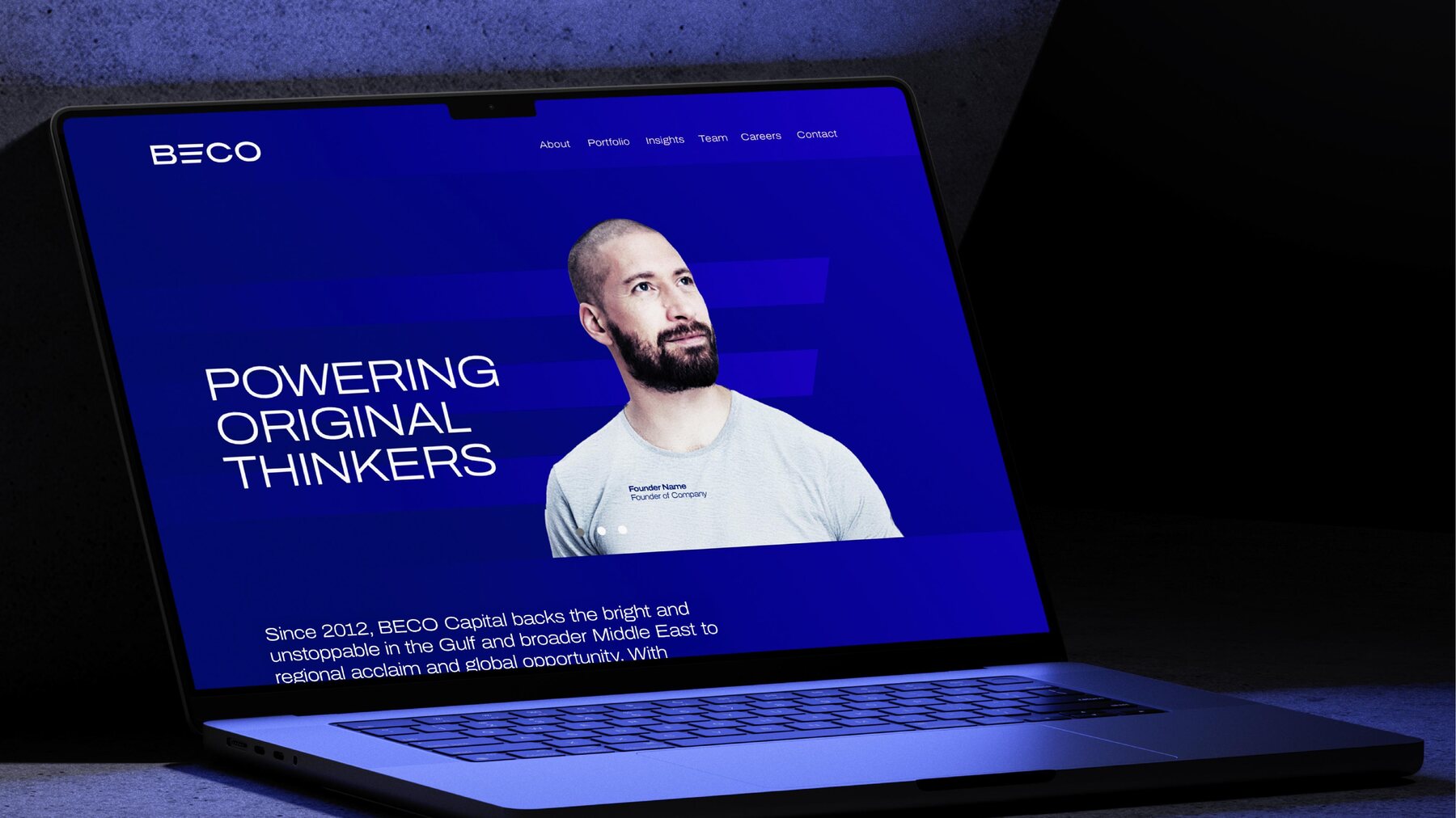 BECO Capital brand identity