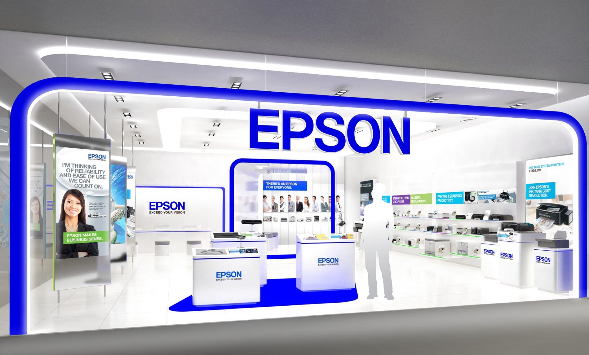 Epson retail store concept