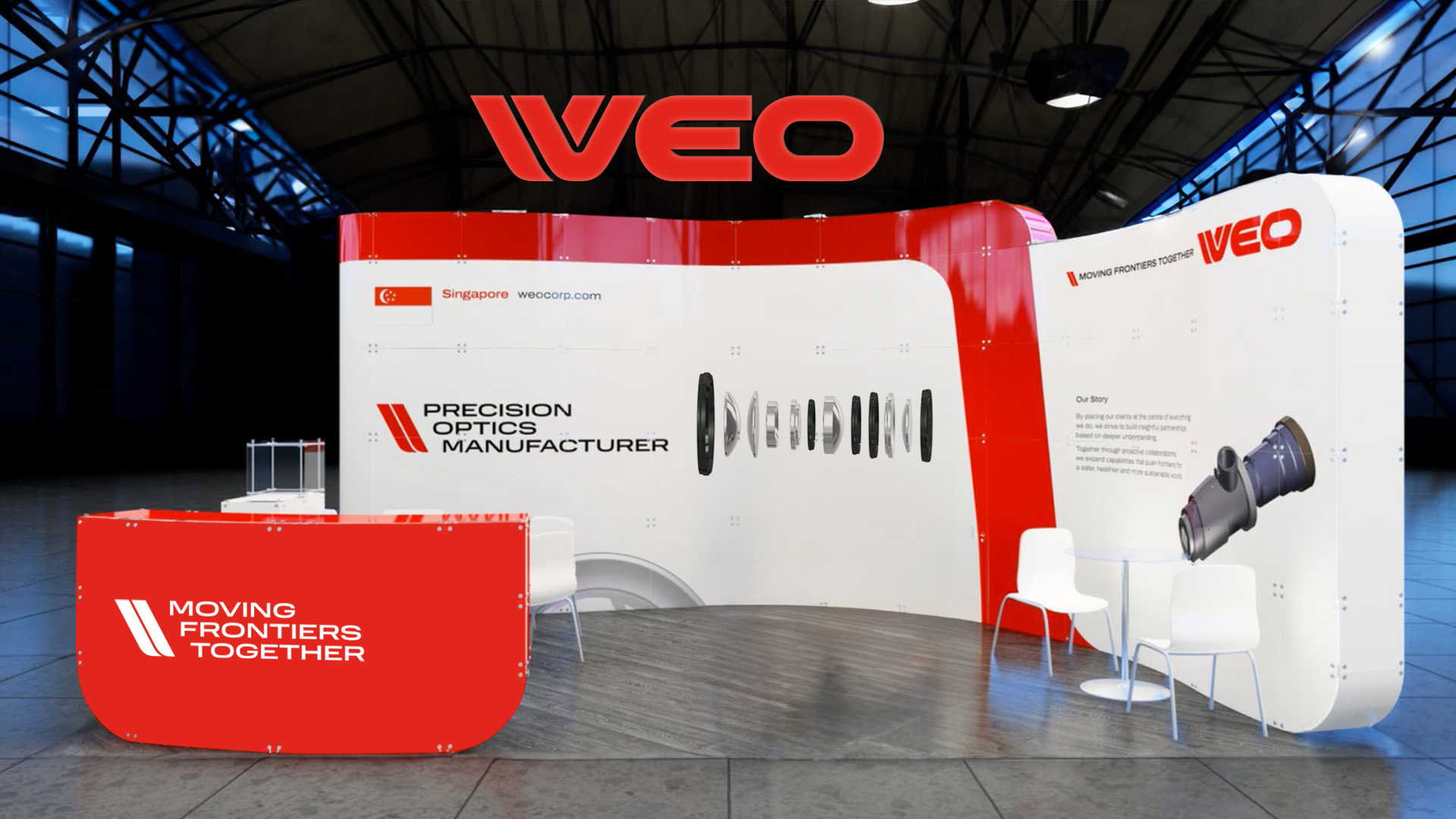 WEO booth